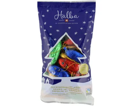 Halba Zuckerfonds Mäuse gefüllt