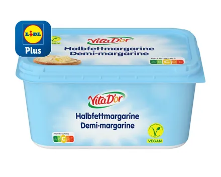 Halbfettmargarine