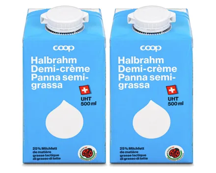 Halbrahm UHT IP-Suisse 2x 500ml