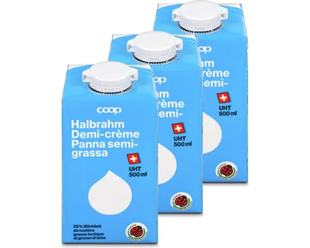 Halbrahm UHT IP-Suisse 3x 500ml