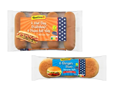 Hamburger/Hot Dog-Brötli