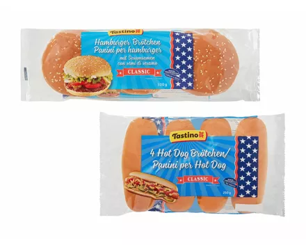 Hamburger/Hot Dog-Brötli
