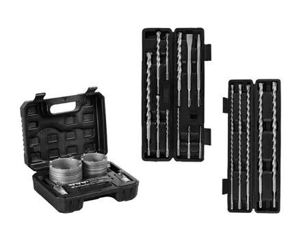 Hammerbohrer/Meissel-Set/Bohrkronensatz