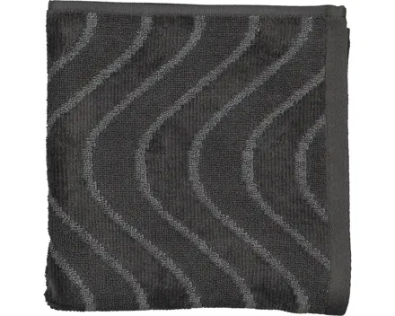 Handtuch Frottee 50 x 100 cm anthrazit