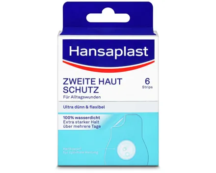 Hansaplast Zweite Haut Pflaster 6 Stück