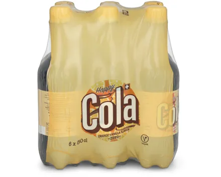 Happy Cola Zero Orange-Vanilla Flavor 6x50CL