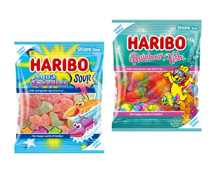Haribo Aqua Speedies, Rainbow Fish (Aktion nur in der Deutschschweiz gültig)