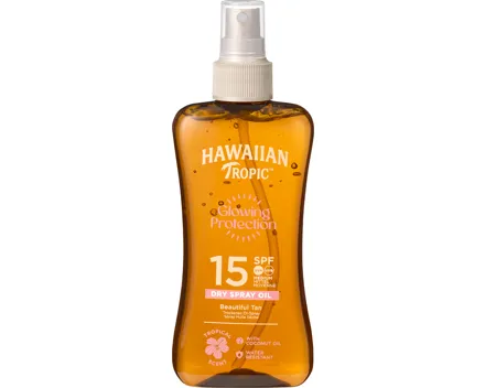 Hawaiian Tropic Glowing Protection Dry Spray Oil