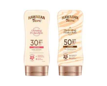 HAWAIIAN TROPIC Glowing Protection Sun Lotion