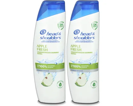 Head & Shoulders Anti Schuppen Shampoo Apple Fresh 2x 250ml