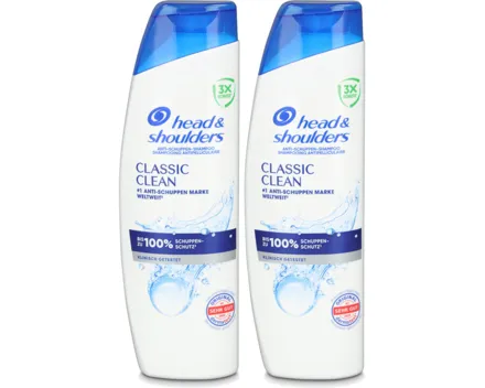 Head & Shoulders Anti Schuppen Shampoo Classic Clean 250ml 2x 250ml