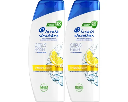 Head & Shoulders Antischuppen-Shampoo Citrus Fresh
