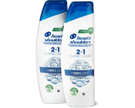 Head & Shoulders Shampoo 2 in 1 Classic Clean