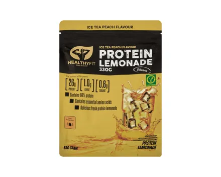 Healthy Fit Proteinpulver Ice Tea Peach