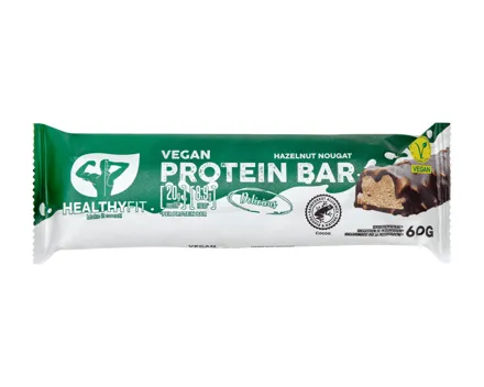 Healthy Fit Vegan Protein Bar Hazelnut Nougat
