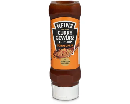 Heinz Curry Gewürz Ketchup Schaschlik
