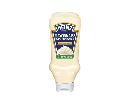 Heinz Mayonnaise Top Down
