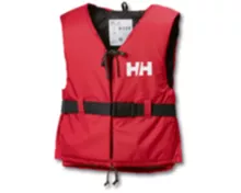 Helly Hansen Schwimmweste Sport II, Auftriebshilfe, ISO 12402-5 zertifiziert, Bundabschluss regulierbar, rot, nur für...