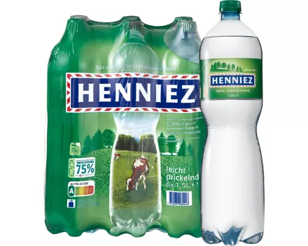 Henniez Mineralwasser Leicht prickelnd