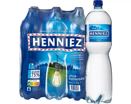 Henniez Mineralwasser naturelle