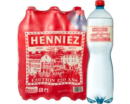 Henniez Mineralwasser Prickelnd