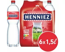 Henniez Rot Mineralwasser mit Kohlensäure 6x1.5l