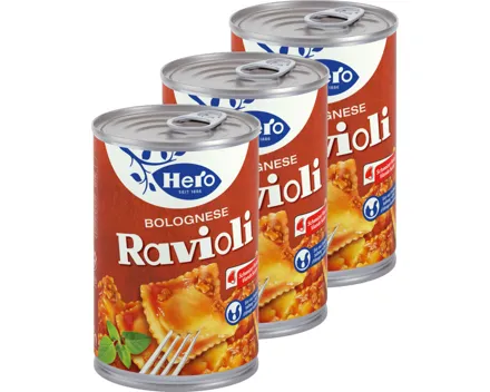 Hero Ravioli Bolognese 3x 430g