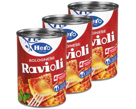 Hero Ravioli Bolognese 3x430G