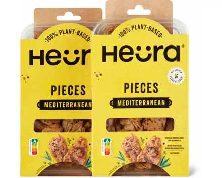 Heura-Pieces Mediterranean oder -Burger Chorizo-Style