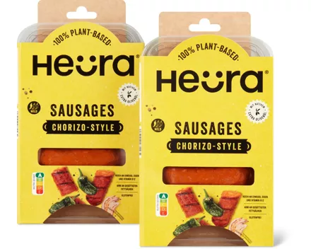 Heura Sausages Chorizo-Style