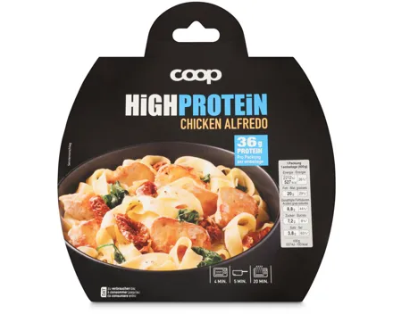 High Protein Chicken Alfredo