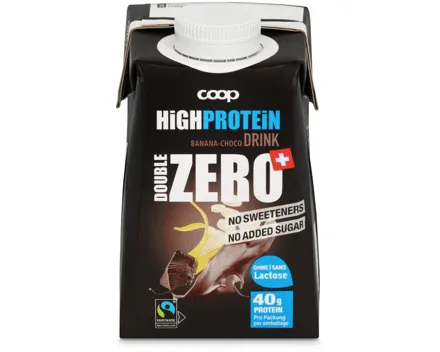 High Protein Double Zero Banana-Choco