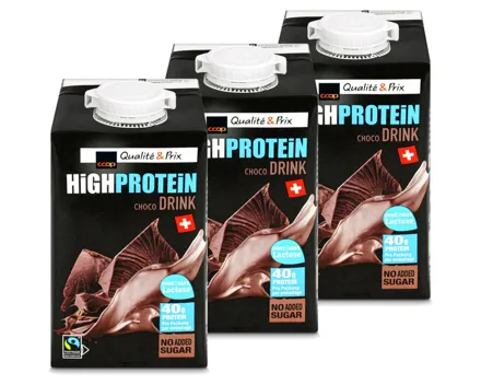 High Protein Drink Choco 3x 500ml