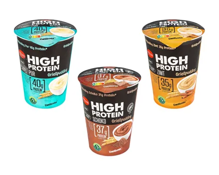 High Protein Griesspudding