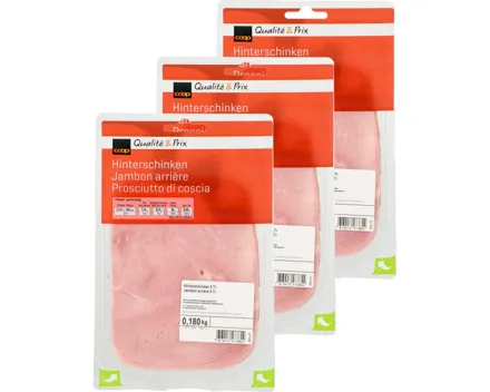 Hinterschinken 3x 180g