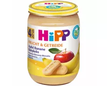 Hipp Bio Brei Apfel Banane & Babykekse 4+ Monate