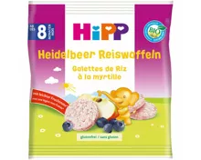 Hipp Bio Reiswaffeln Heidelbeer 8+ Monate