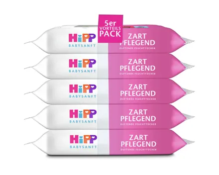Hipp Zart pflegend 5x48 Stück