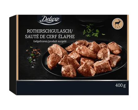 Hirschgulasch
