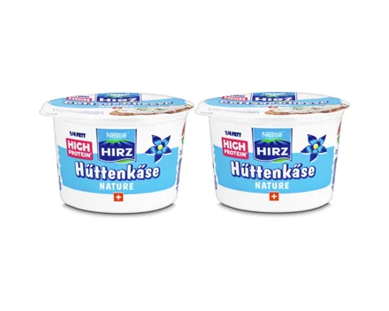 Hirz Hüttenkäse Nature 2x 200g