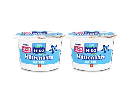 Hirz Hüttenkäse Nature 2x 200g