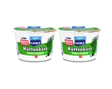 Hirz Hüttenkäse Schnittlauch 1/4 Fett 2x 200g