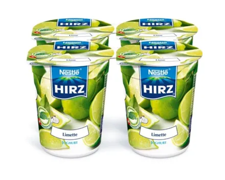 Hirz Joghurt Limette 4x180g