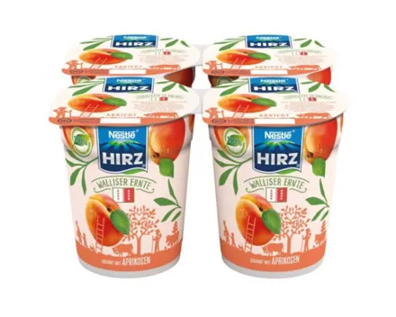 Hirz Joghurt Walliser Aprikosen 4x180g