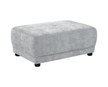 Hocker Loggia Stoff hellgrau