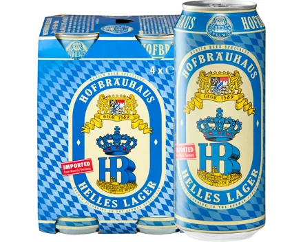 Hofbräuhaus Bier Helles Lager
