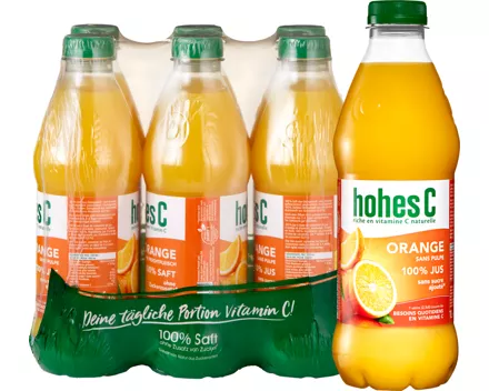 Hohes C Orangensaft ohne Fruchtfleisch