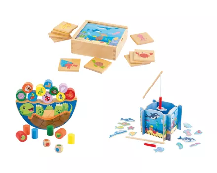 Holz-Spielzeug-Set