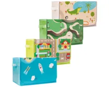 HOME CREATION Aufklappbare Aufbewahrungsbox für Kinder
