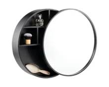 HOME CREATION Bambus Spiegelschrank